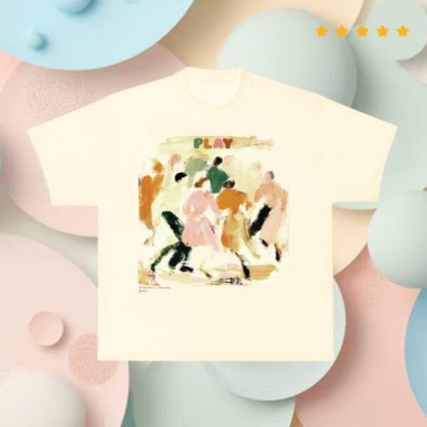 Ed Sheeran Store Merch Play X Kidsuper Watercolor T-Shirt