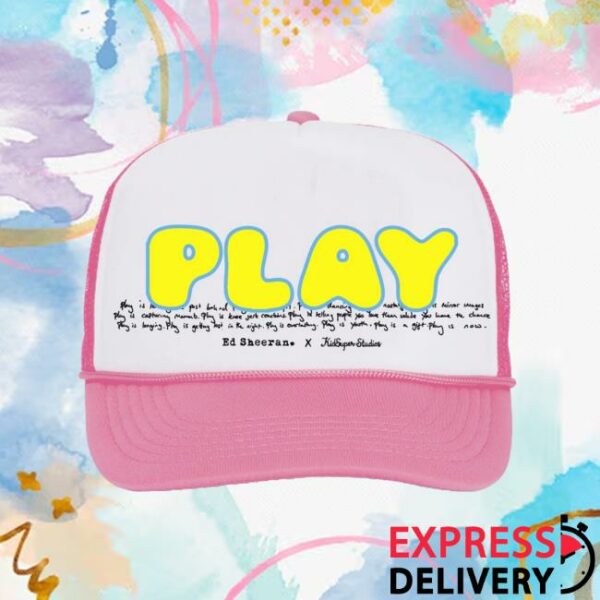 Ed Sheeran Store Merch Play X Kidsuper Trucker Cap