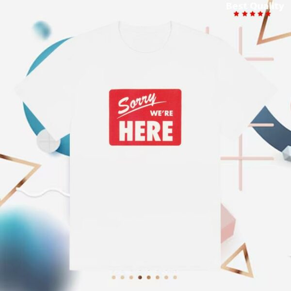 Denim Tears Merch Store Sorry We’re Here Tee