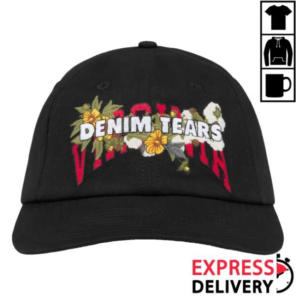 Denim Tears Merch Store Virginia Cap Black