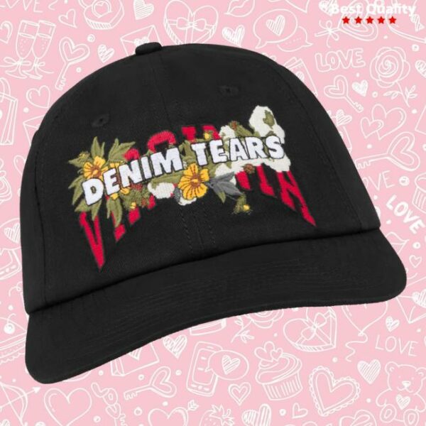 Denim Tears Merch Store Virginia Cap Black