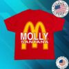 Grimykids Merch Store Molly V2 Blue On White Shirt