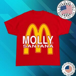 Grimykids Merch Store Molly V2 Yellow On Red Shirt Grimykids Merch Store Molly V2 Yellow On Red Shirt