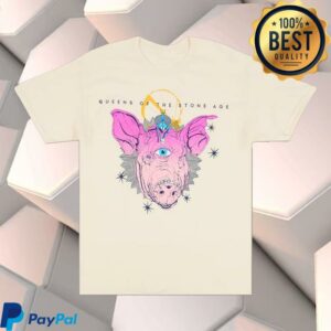 Qotsa Merch Store Domesticated Animals Natural T-Shirt