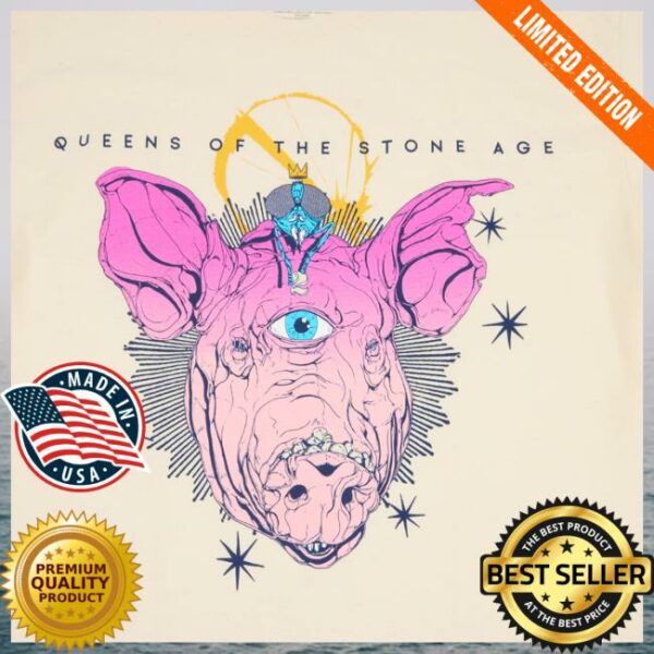 Qotsa Merch Store Domesticated Animals Natural T-Shirt