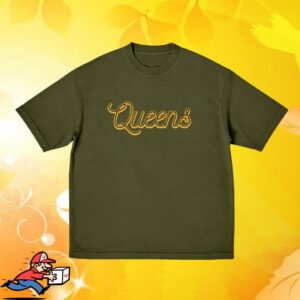 Qotsa Merch Store The Evil Has Landed Military Green T-Shirt