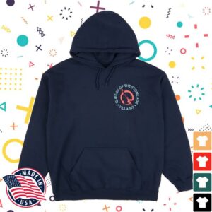 Qotsa Merch Store Unborn Again Navy Pullover