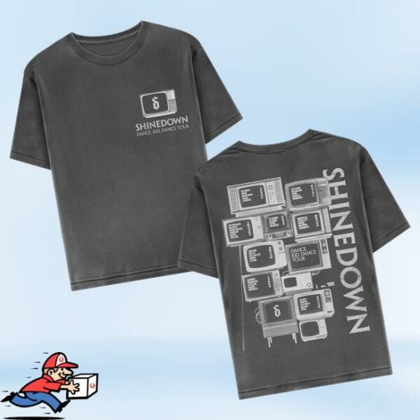 Shinedown Merch Store Dance Kid Dance Tour Tv T-Shirt