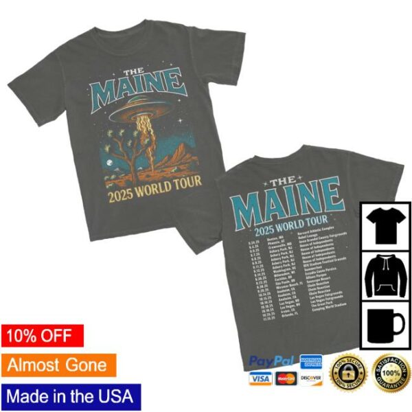 81 Twenty Three Merch Store 2025 World Tour Tee
