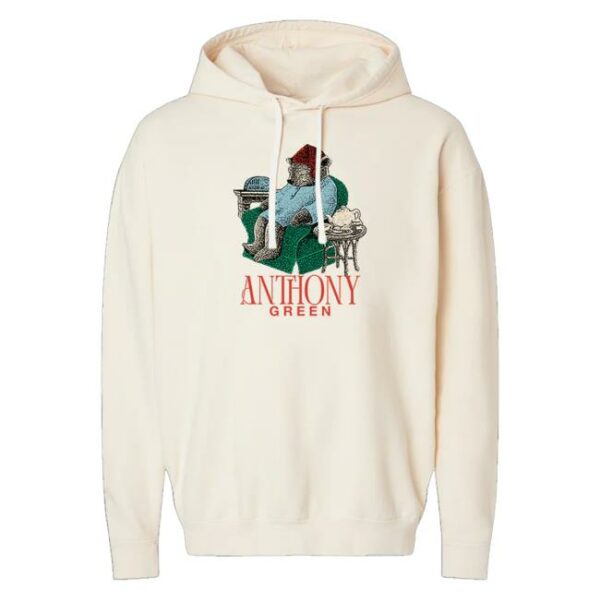 Anthony Green Merch Store Anthony Green Sleepy Time Hoodie White