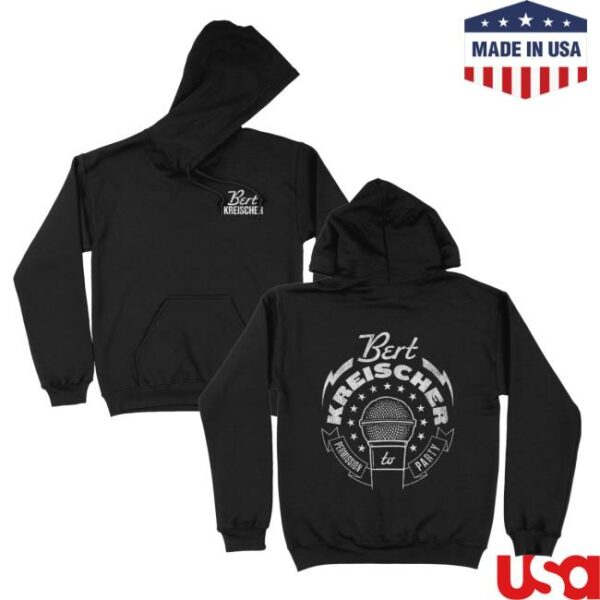 Bert Kreischer Official Online Store Permission To Party Hoodie