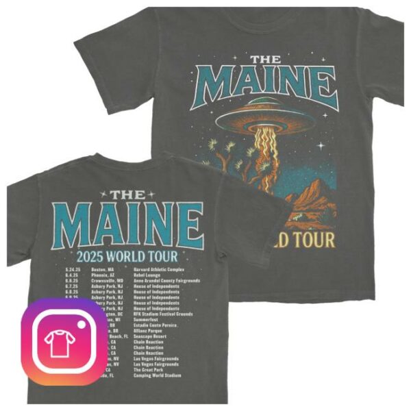 81 Twenty Three Store Merch 2025 World Tour Tee