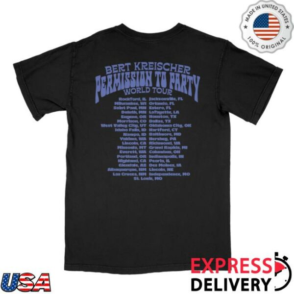 Bert Kreischer Official Online Store Permission To Party Tee