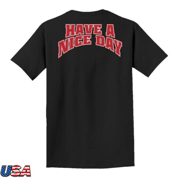 Bon Jovi Merch Store Have A Nice Day Black T-Shirt