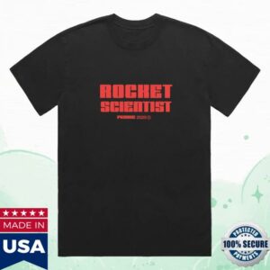 Perrie Official Merch Store Rocket Scientist Black T-Shirt