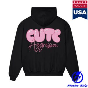 Perrie Official Store Merch Cute Aggression Black Hoodie