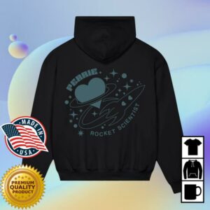 Perrie Official Store Merch Rocket Scientist Black Hoodie