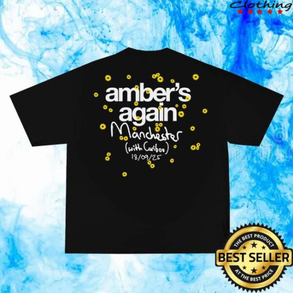 Fred Again Store Merch Amber’s Again.. Tees