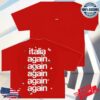 kenny fred again store merch italia again red tee sD