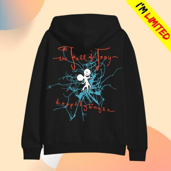 Merchnow Store Merch The Fall Of Troy New Fetus Black Zip-Up Hoodie