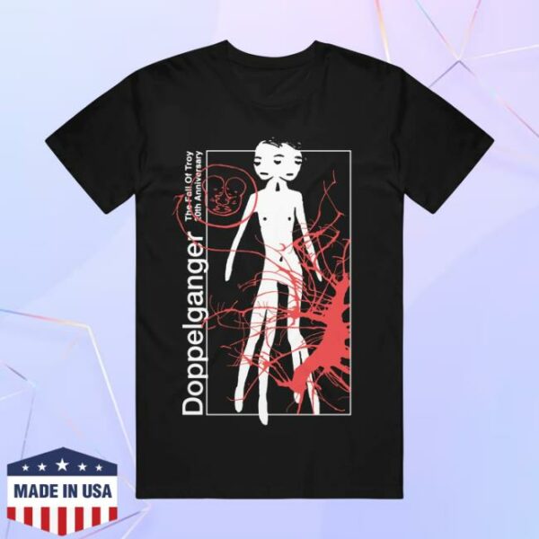Merchnow Store Merch The Fall Of Troy Doppelganger 20 Black T-Shirt