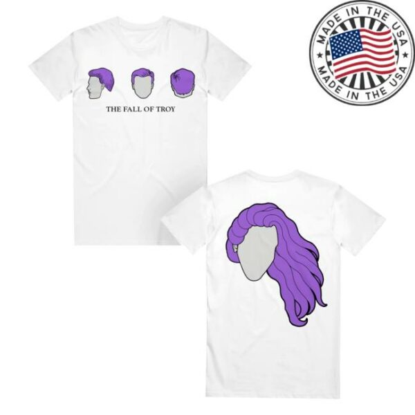 Merchnow Store Merch The Fall Of Troy Exercise White T-Shirt