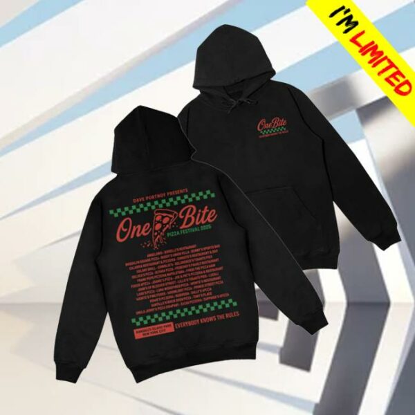 Barstool Sports Store Merch One Bite Pizza Fest 2025 ’47 Hoodie