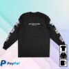 kenny the guysery store merch violence gang long sleeve black tee w