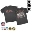 The Funeral Party Store Merch Whirr & Nothing 2025 Tour Shirt