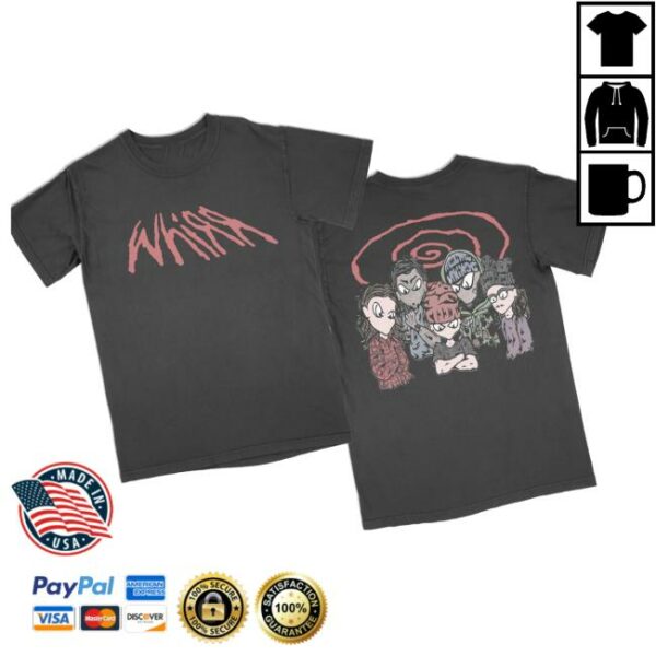 The Funeral Party Store Merch Whirr Follow The Leader T-Shirt