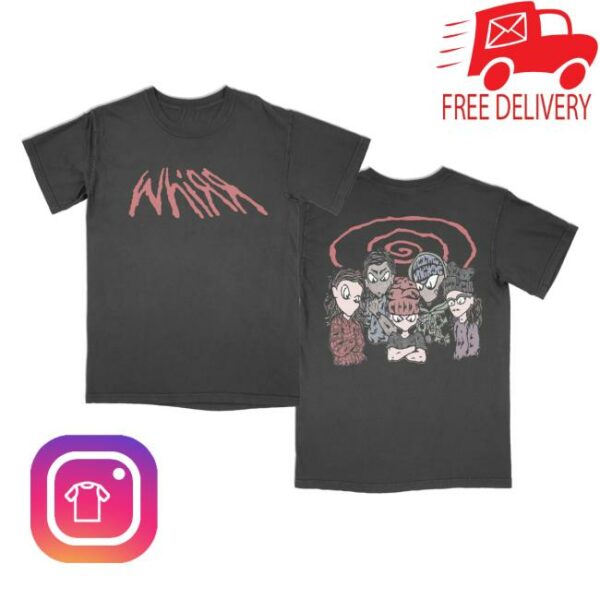 The Funeral Party Store Merch Whirr Follow The Leader T-Shirt