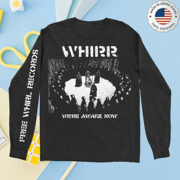 The Funeral Party Store Merch Whirr Crust Punx Long Sleeve T-Shirt