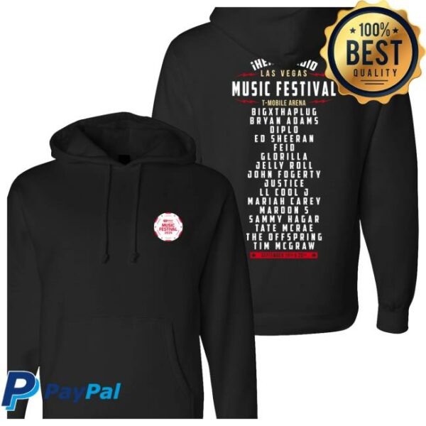 Iheart Forward Merch Store Iheart Music Festival Vegas 2025 Poker Chip Hoodie