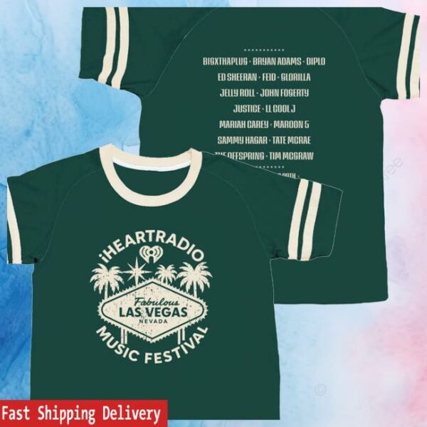 Iheart Forward Merch Store Iheart Music Festival Vegas 2025 Lineup T-Shirt