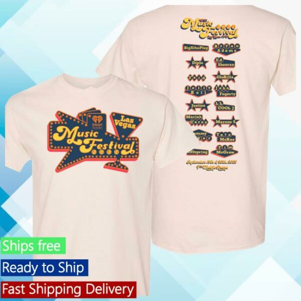 Iheart Forward Merch Store Iheart Music Festival Vegas 2025 Classic Signs T-Shirt