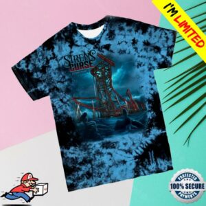 Cedar Fair Store Merch Cedar Point Siren’s Curse Storm Tee