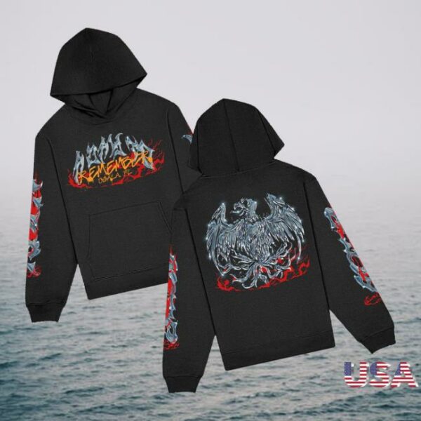Adtr Merch Store Chrome Phoenix Hoodie