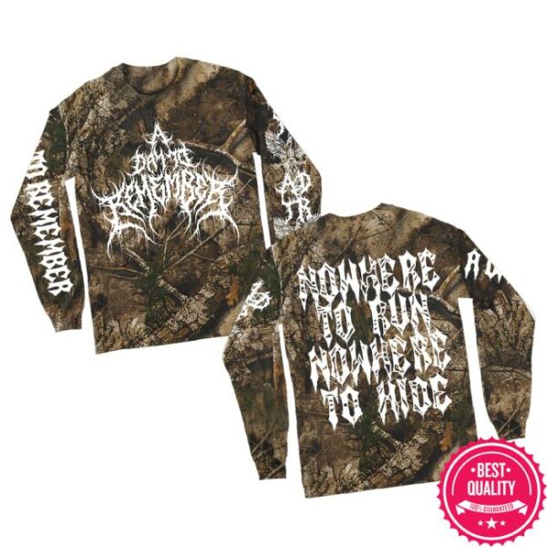 Adtr Merch Store Nowhere To Run Long Sleeve Tee