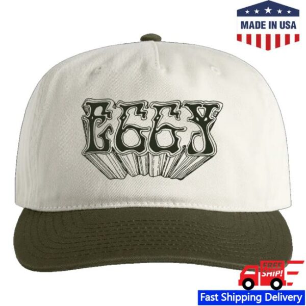 Eggy Music Merch Store Two Tone Hat Army Natural
