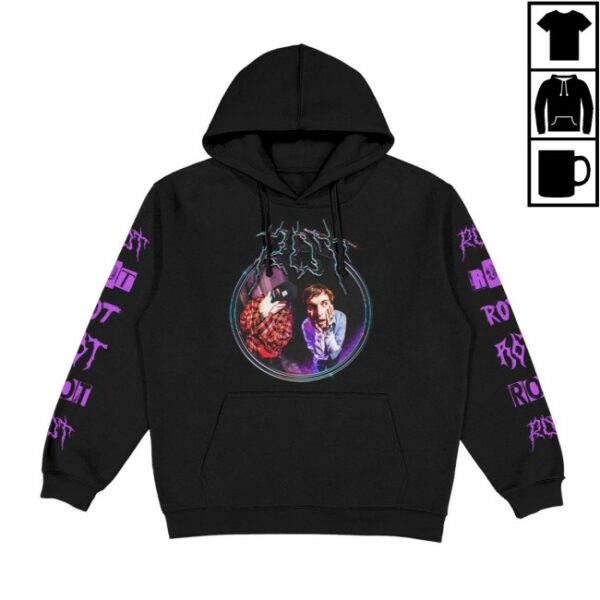 Wesghost Store Merch Rot Hoodie