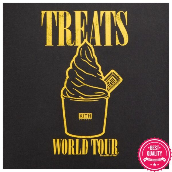 Kith Store Merch Kith Treats Heart-Shaped Swirl Vintage Tee