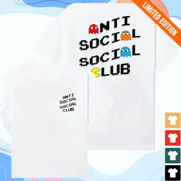 Anti Social Social Club Store Merch Assc X Pac-Man Pixel Tee