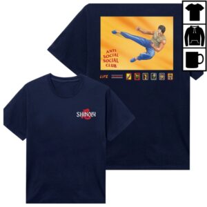 Anti Social Social Club Store Merch Assc X Shinobi Retro Joe Tee