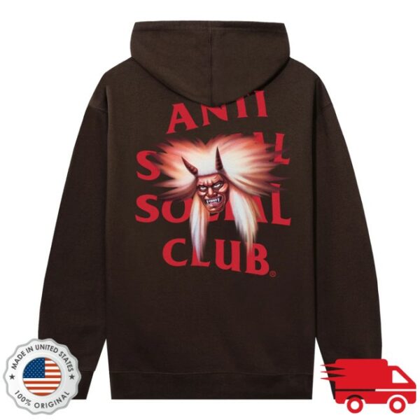 Anti Social Social Club Store Merch Assc X Shinobi Flying Demon Hoodie
