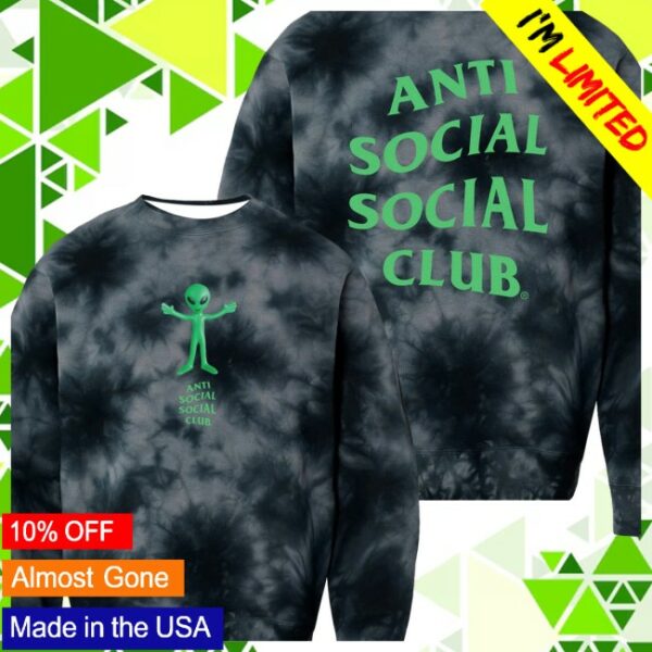 Anti Social Social Club Store Merch Assc Alien Crewneck