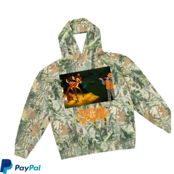 Section 8 Official Store Merch Deer Shooting Real Tree Hoodie