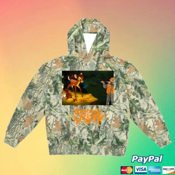 Section 8 Official Store Merch Deer Shooting Real Tree Hoodie