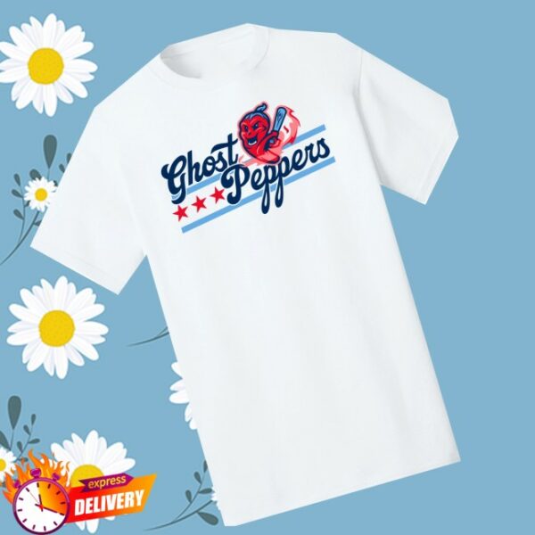 Gastonia Baseball Store Merch Gastonia Ghost Peppers 4Th Of July Tee