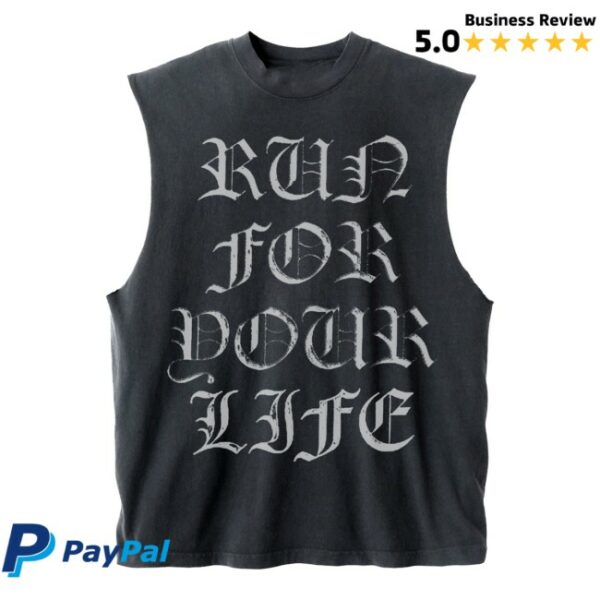 Run Travis Run Store Merch Rtr Run For Your Life Tank