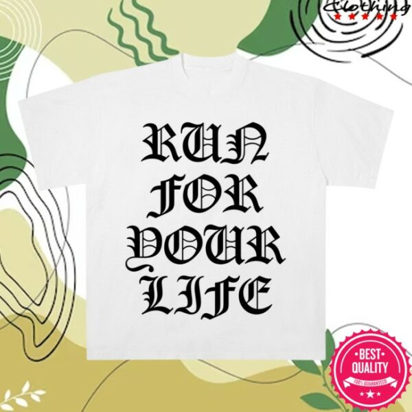 Run Travis Run Store Merch Rtr Run For Your Life Tee